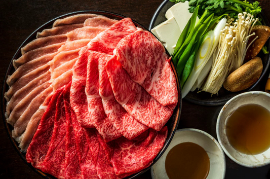 【しゃぶしゃぶセット】肉3種(1.5kg)オリジナルポン酢2本付