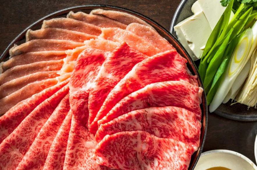 【しゃぶしゃぶセット】肉3種(2.5kg)オリジナル塩ポン酢2本付