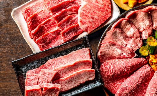 信州プレミアム牛【焼肉セット】タン(100g)と肉6種盛り(600g)キムチ2種付