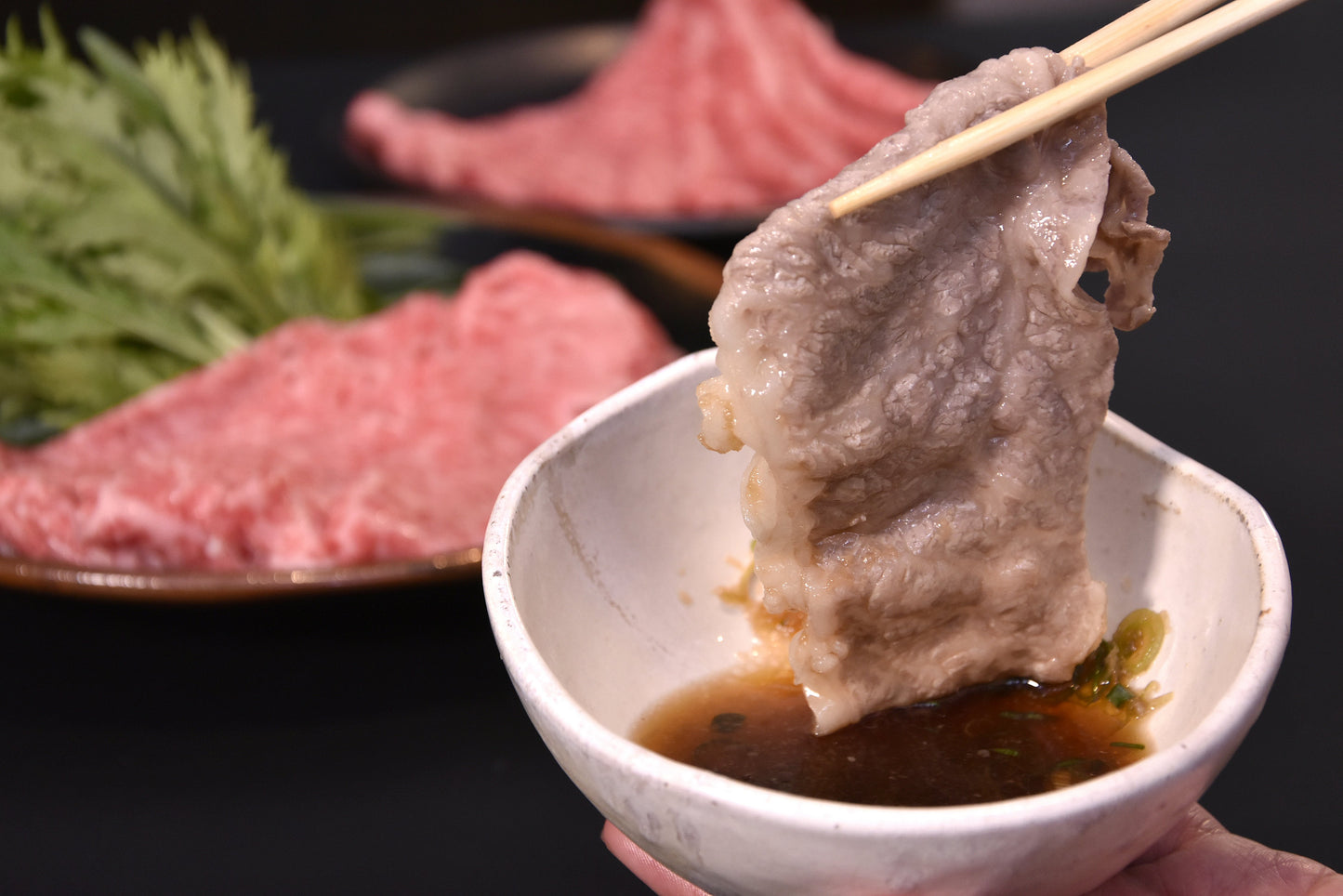 館ヶ森高原豚ロースしゃぶしゃぶ